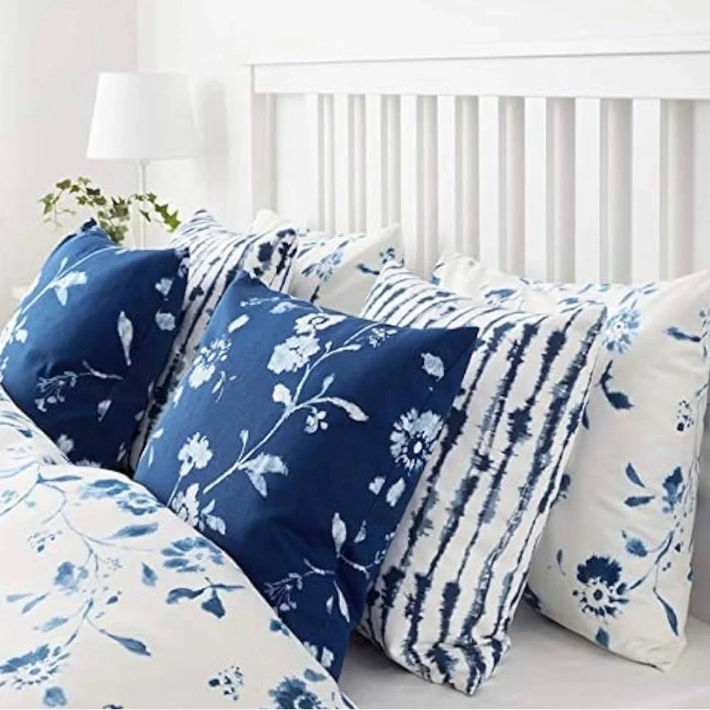 IKEA BLAGRAN Cover w/Fjadrar w/Down Insert Accent Cushion 20x20